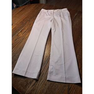 Size 8 Kenneth Cole New York Light Pink Dress Pants with Pockets and Belt Loops
